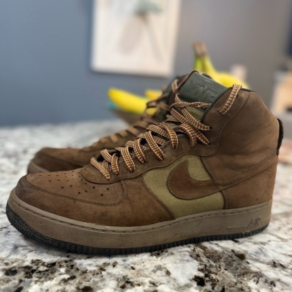 Nike Air Force 1 HI Bobbito Beef and Broccoli Shoes men’s size 12